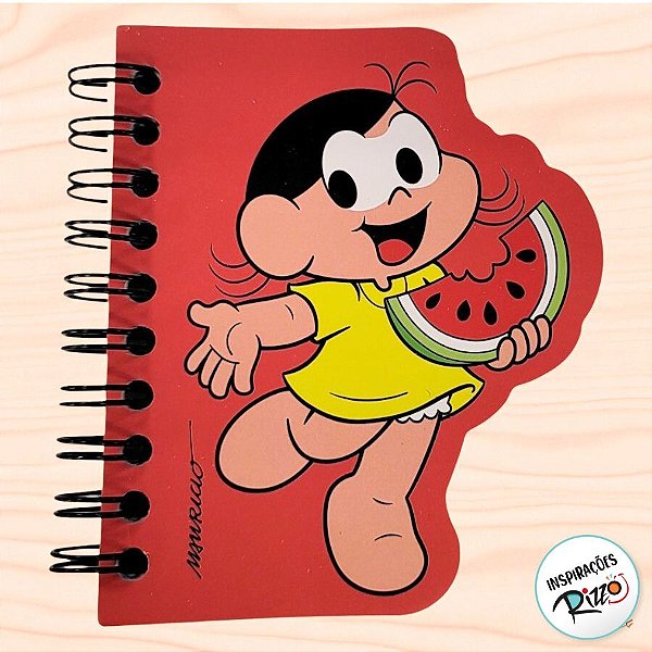Caderninho de Anotações - Magali - Turma da Mônica - 60 Folhas - 8x9cm - 1 unidade - Rizzo