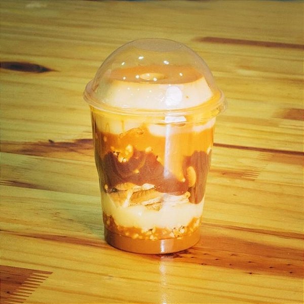 Copo Bolha com Tampa Crystal Bello - 440ml - 20 unidades - Plastilânia - Rizzo