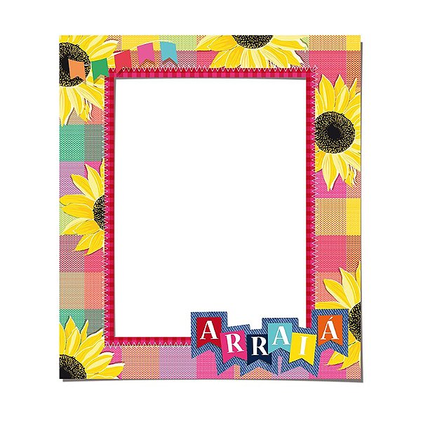 Painel para Foto Arraial 60x74cm Festa Junina - 01 unidade - Cromus - Rizzo Festas