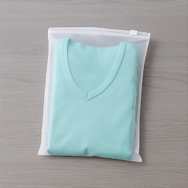 Saco Trilho Zip Transparente Fosco - 23x30cm - 50 unidades - Rizzo