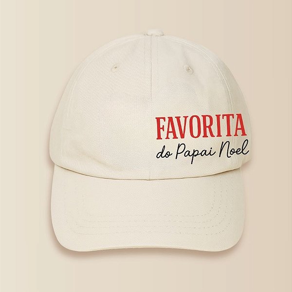 Boné Estampado - Favorita Do Papai Noel - 1 unidade - Rizzo