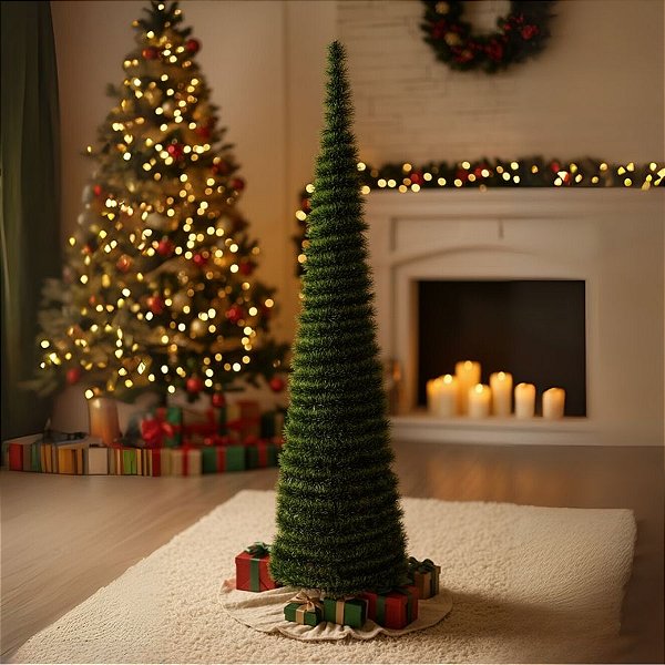 Árvore de Natal - Extensível - 1,8m - 1 unidade - Rizzo