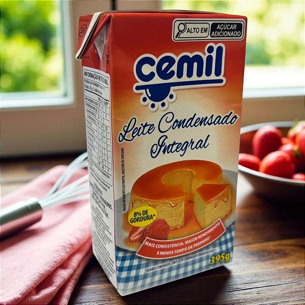 Leite Condensado Integral 395g - 1 unidade - Cemil - Rizzo