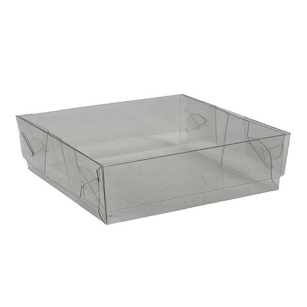 Caixa Transparente de Acetato Retangular - 7,5x4x4cm - 10 unidades - Cromus - Rizzo