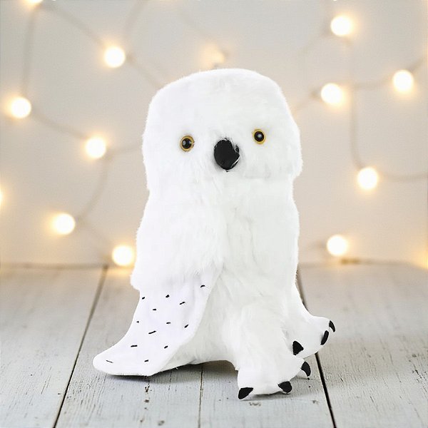 Pelúcia Coruja Edwiges - Harry Potter - 17cm - 1 unidade - Cromus - Rizzo