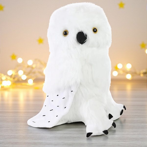 Pelúcia Coruja Edwiges - Harry Potter - 30cm - 1 unidade - Cromus - Rizzo