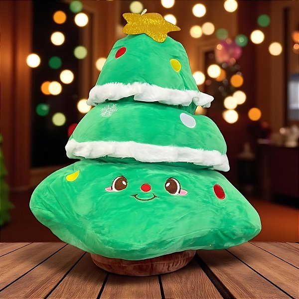 Árvore de Natal de Pelúcia - 35x47x32   - 1 unidade - Rizzo