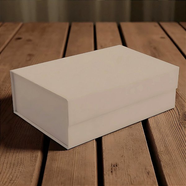 Caixa de Papel Rígido Retangular Duna com Imã - 1 unidade - Cromus - Rizzo