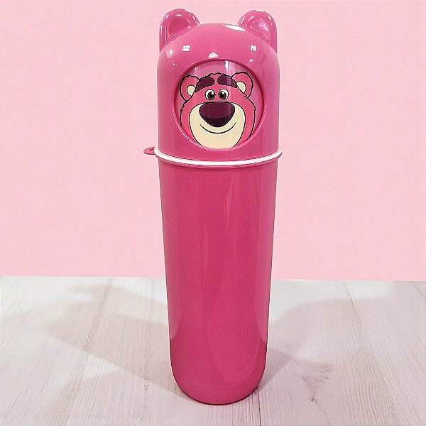 Porta Escovas Lotso - Toy Story - 370ml - 1 unidade - Disney Original - Rizzo