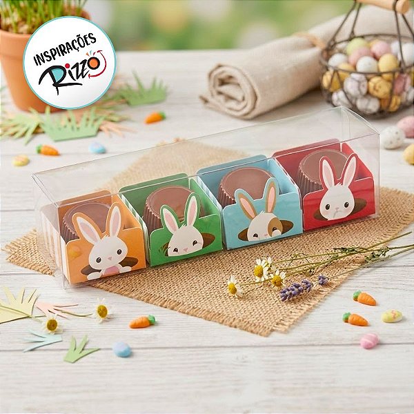 Caixa Para Docininhos Com Berço - Coel Sai Toca - 14x4x4cm - 10 unidades - Cromus - Rizzo