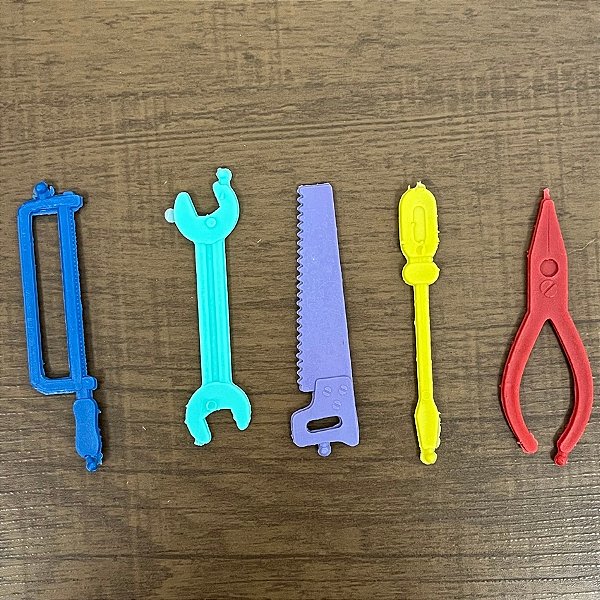 Brinquedo Kit Mini Ferramentas Plástico Sortidas - 1 unidade - Rizzo