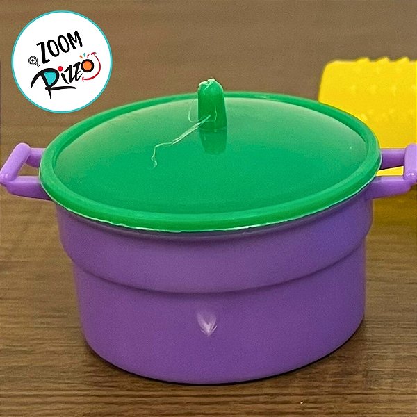 Brinquedo Jogo de Panelas Sortidas Plástico - 1 unidade - Rizzo