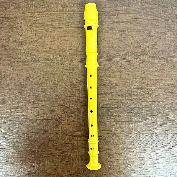 Brinquedo Flauta Maluca Amarelo - 30cm - 1 unidades - Rizzo