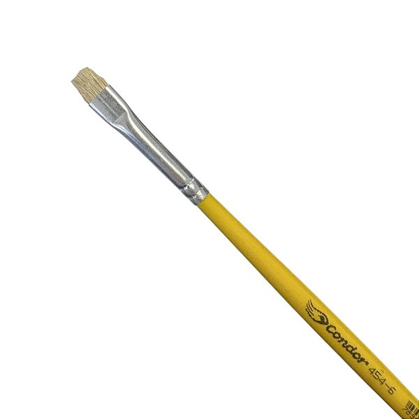 Pincel Artístico - Modelo - 454-6 - 1 unidade - Rizzo