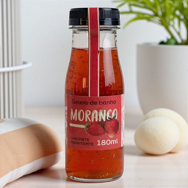 Geleia de Banho de Morango - 180ml - 1 unidade - Rizzo