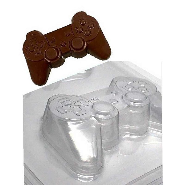 Forma Prática Joystick - Controle Vídeo Game FP128 Crystal Rizzo Confeitaria