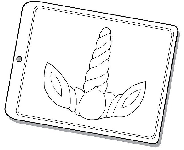 Forma de Acetato Chifre Unicórnio G Mod. 1544 Crystal Rizzo Confeitaria