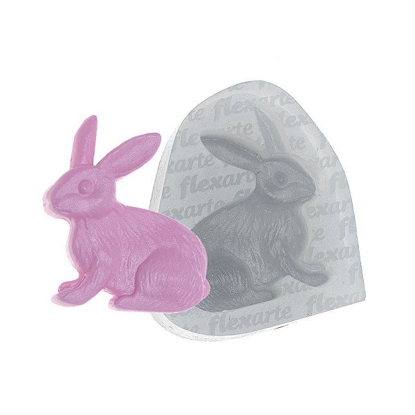 Molde de Silicone Coelho Linzmever Ref. 451 Flexarte ​