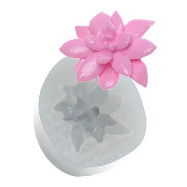 Molde de Silicone Suculenta Zinnia Ref. 34 Flexarte