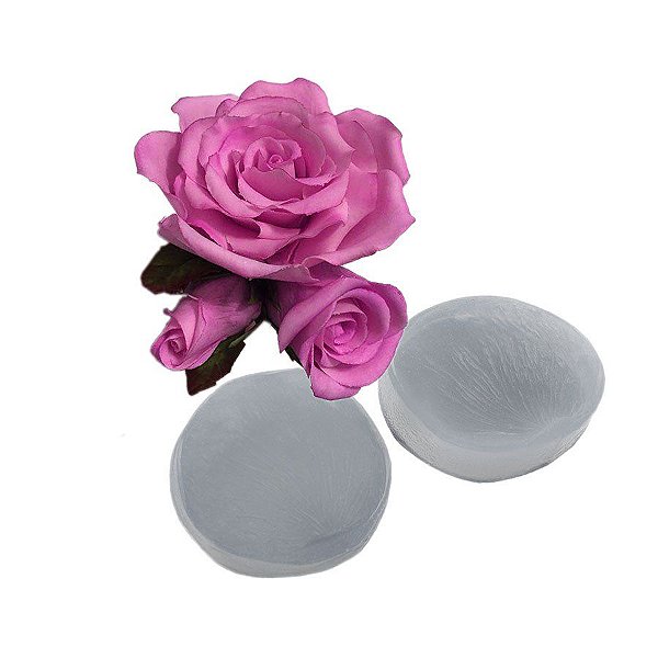 Molde de Silicone Veiner Rosa Karter Ref. 507 Flexarte