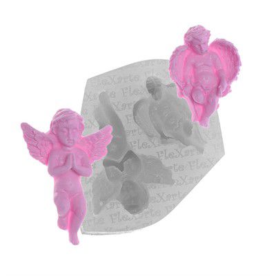 Molde de Silicone Anjos Médios Ref. 83 Flexarte
