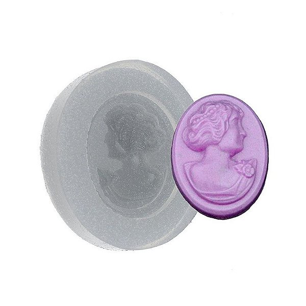 Molde de silicone Camafeu Renovado 1 Ref. 62 Flexarte