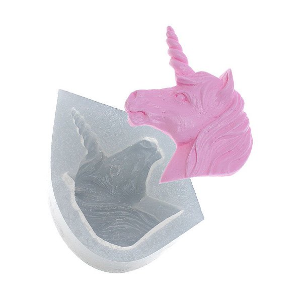 Molde de silicone Unicórino Médio Ref. 537 Flexarte
