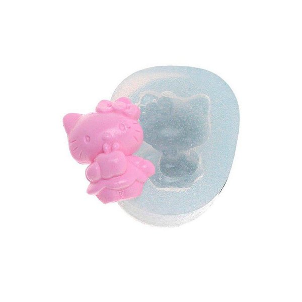 Molde de silicone Gatinha Ref. 75 Flexarte