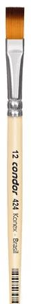 Pincel Artístico 1 un. Modelo 424-12 Condor Rizzo Confeitaria