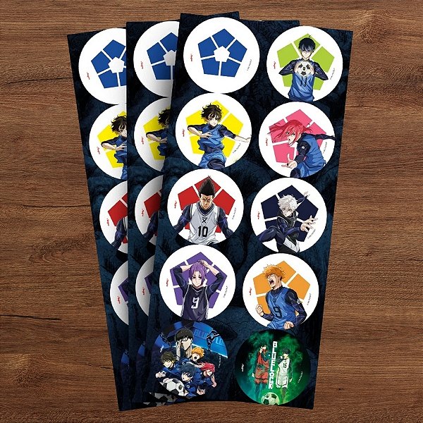 Adesivo Redondo - Bluelock - 4x4cm - 30 unidades - Regina - Rizzo