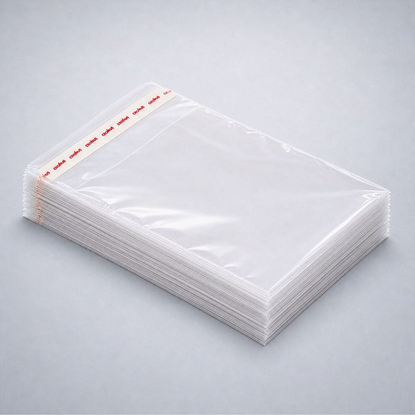 Saco Adesivado sem Furo - 30,5x42,5cm - 100 unidades - Cromus - Rizzo