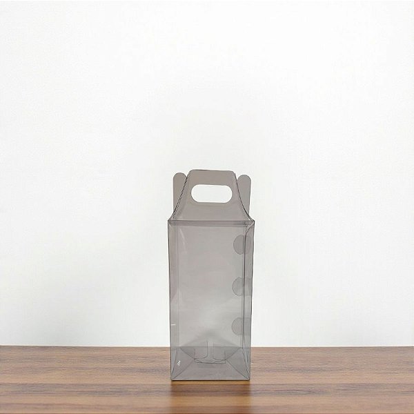 Caixa Sacola Transparente De Acetato K27 - 6,5x6,5x13cm - 20 unidades - Assk - Rizzo