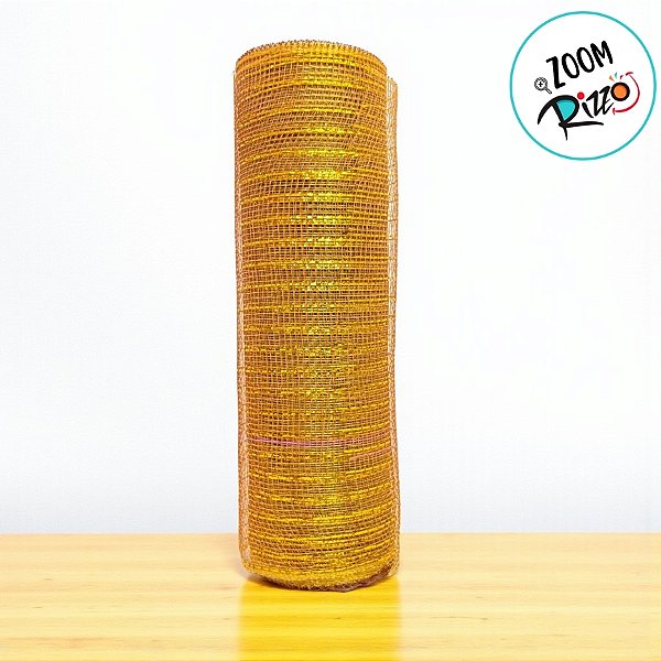 Tela Vazada - Ouro - 26x914cm - 1 unidade - Rizzo