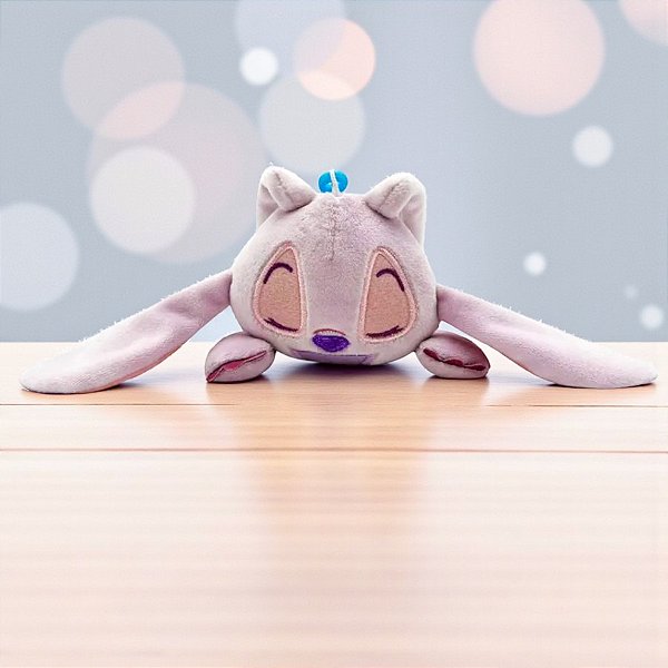 Pelúcia Angel Dormindo Clipon - 12cm - 1 unidade - Disney Original - Rizzo