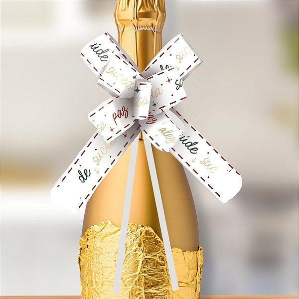 Laço Pronto - Sucesso Branco - 10 unidades - Cromus - Rizzo