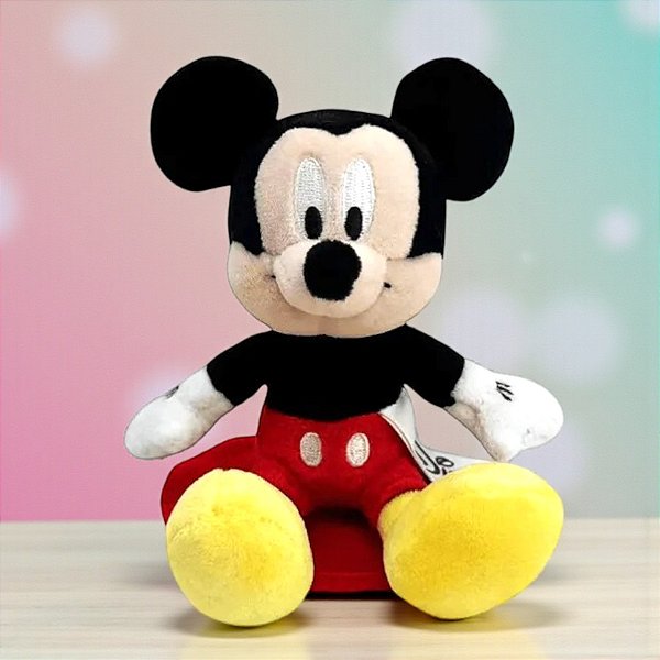 Pelúcia de Ombro - Mickey Mouse - 10cm - 1 unidade - Disney Original - Rizzo