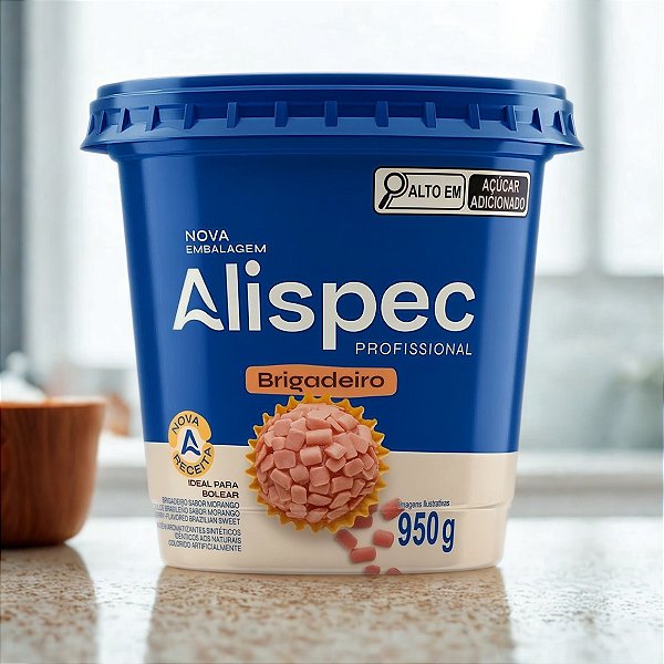 Recheio Sabor Brigadeiro - 950g - 1 unidade - Rizzo