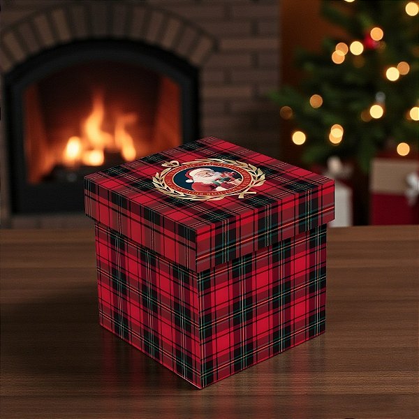 Caixa Cubo - Magia Infinita - M 15x15x15cm - 1 unidade - Cromus - Rizzo