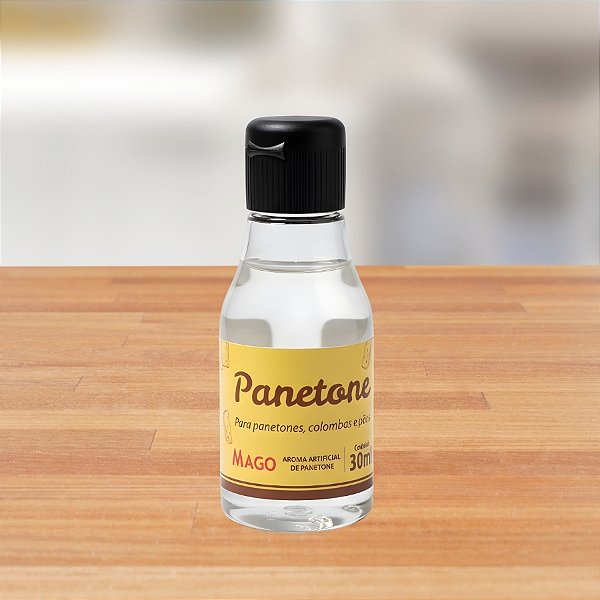 Aroma Artificial Alimentício Panetone - 30ml - 1 unidade - Mago - Rizzo