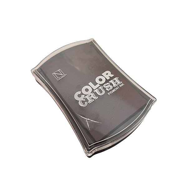 Almofada para Carimbo - Color Crush Dark Brown - Marrom Escuro - 9,5x6cm - 1 unidade - Rizzo