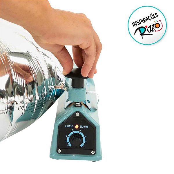 Seladora Térmica Para Balão - Bivolt - 34x8x14cm - 1 unidade - Cromus - Rizzo