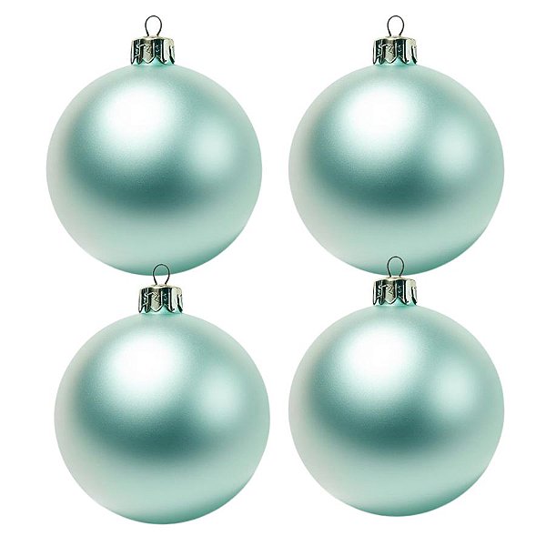 Bolas De Natal - Fosca Tiffany - 4 unidades - Rizzo