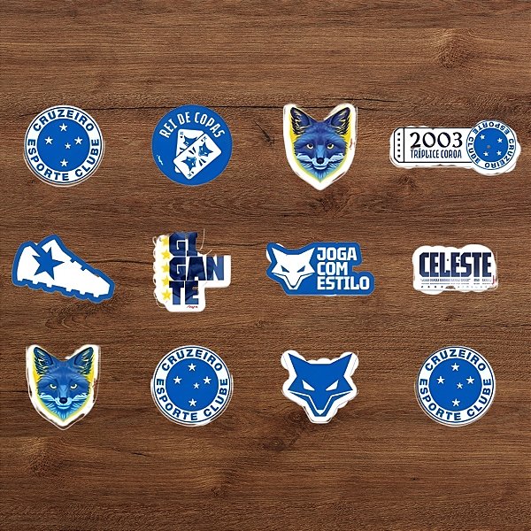 Mini Personagens Decorativos - Cruzeiro - 7x9cm - 12 unidades - Regina - Rizzo