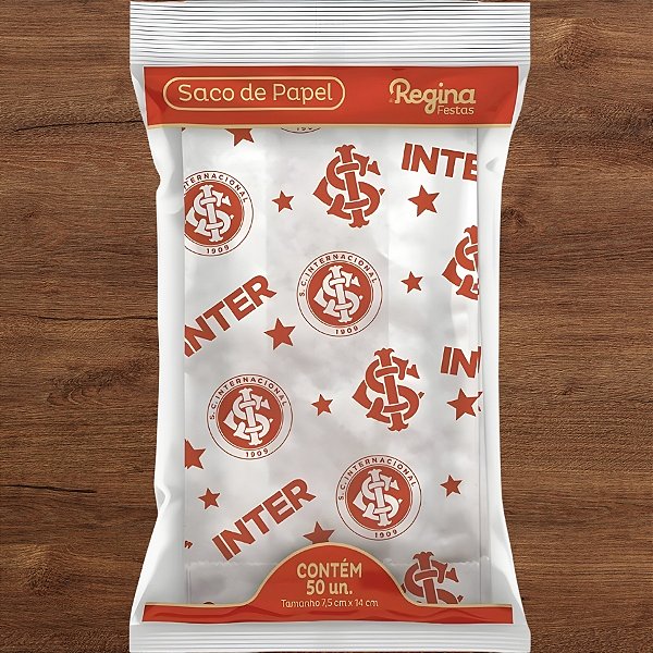 Saco de Papel - Internacional - 7,5x14cm - 50 unidades - Regina - Rizzo