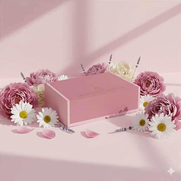 Caixa Para Presente - Camélia - G 30x20x11,5cm - 1 unidade - Cromus - Rizzo