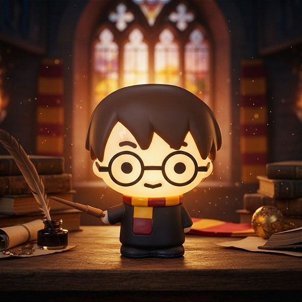 Luminária Harry Potter - Harry Potter - 25,5cm - 1 unidade - Rizzo