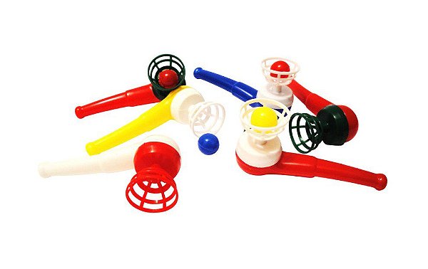 Mini Brinquedo Cachimbo Colorido Sortido - 4,6 x 9,7cm - 12 Unidades - Dodo Brinquedos - Rizzo Embalagens