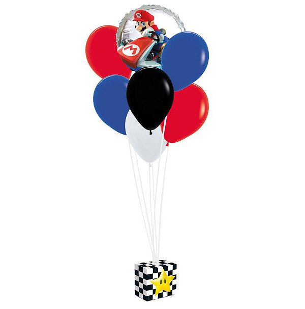 Kit Balões Festa Mario Kart - Cromus - Rizzo Festas