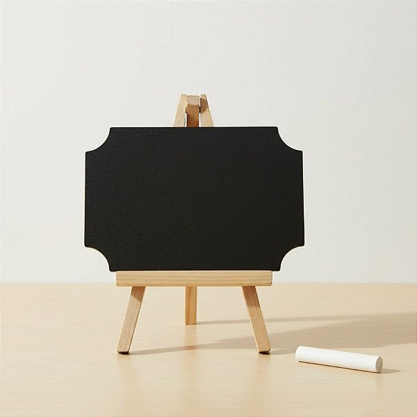 Lousa Decorativa em MDF - Retangular - 18x15cm - 1 unidade - Rizzo