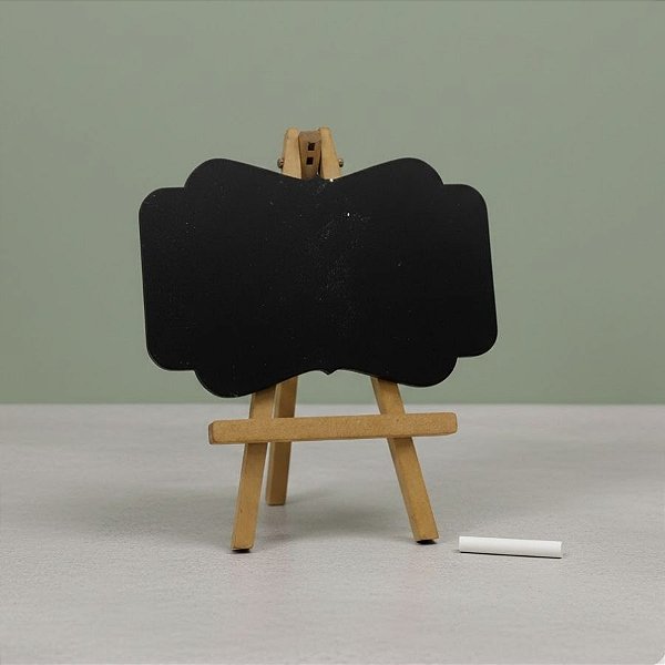 Lousa Decorativa em MDF - Cru - 24x20cm - 1 unidade - Rizzo